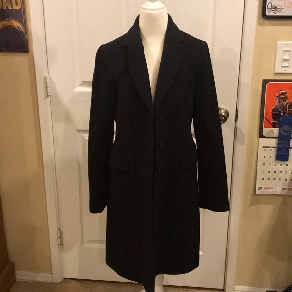 Banana Republic black wool jacket